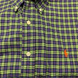 Polo by Ralph Lauren Men's Green Plaid Shirt XL